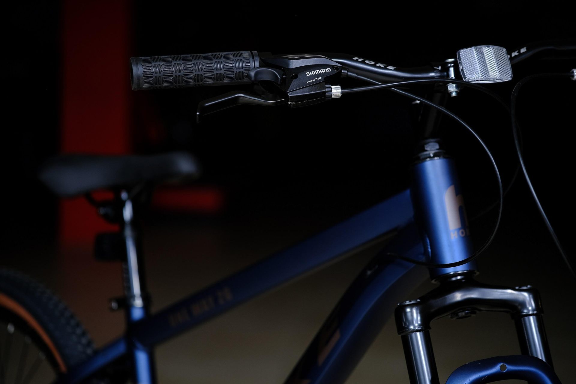 Манетка Shimano Altus ST-EF-500 оригинал HOKE ONE WAY 26 матовый синий-коричневый